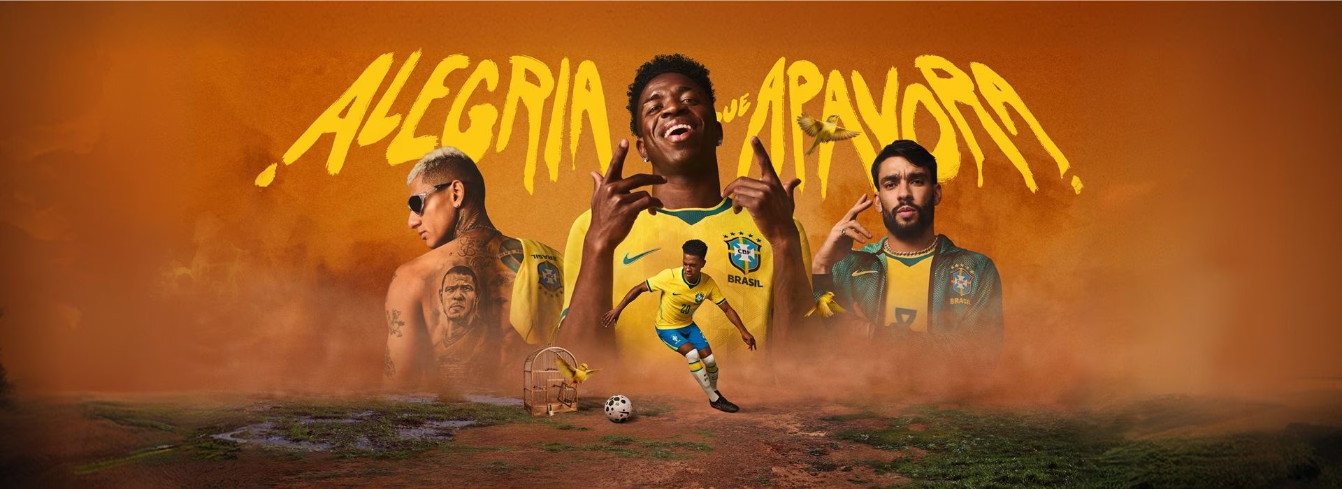 Camisa Brasil Home 2026 - Alegria que Apavora