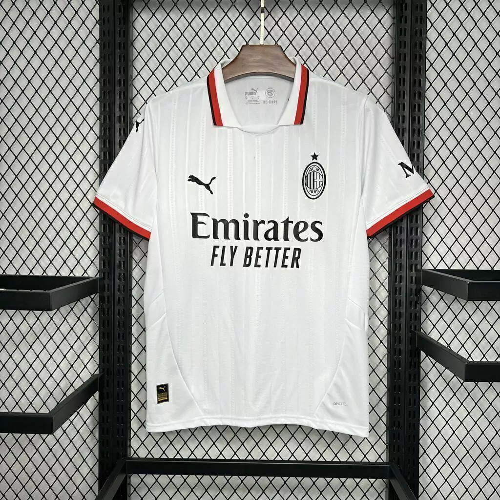 Camisa AC Milan Away 24/25 Masculino - Branco