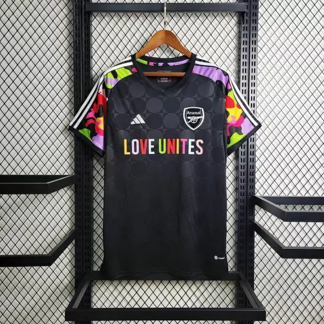 Camisa Arsenal 24/25 Love Unites Masculina - Preta