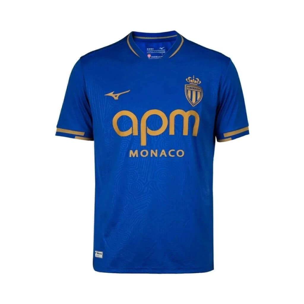 Camisa AS Monaco II 25/26 - Azul