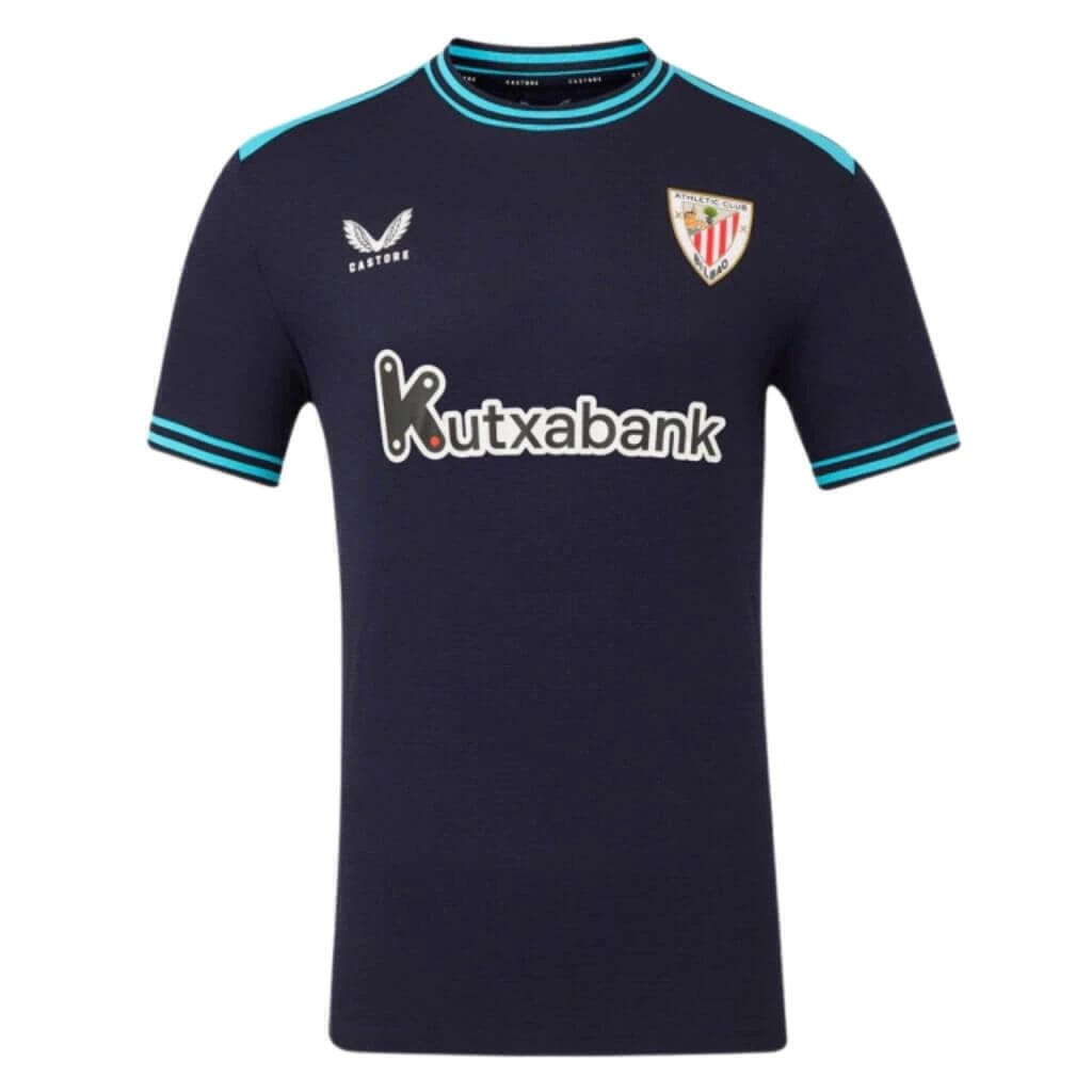 Camisa Athletic Bilbao 25/26 Castore Masculina - Azul Marinho