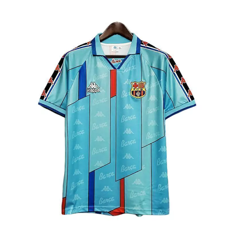 Camisa Barcelona Retrô 1996/1997 - Azul Clara
