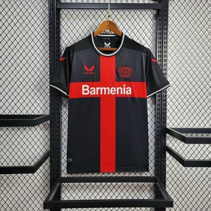 Camisa Bayer Leverkusen 24/25 Tocedor - Preta