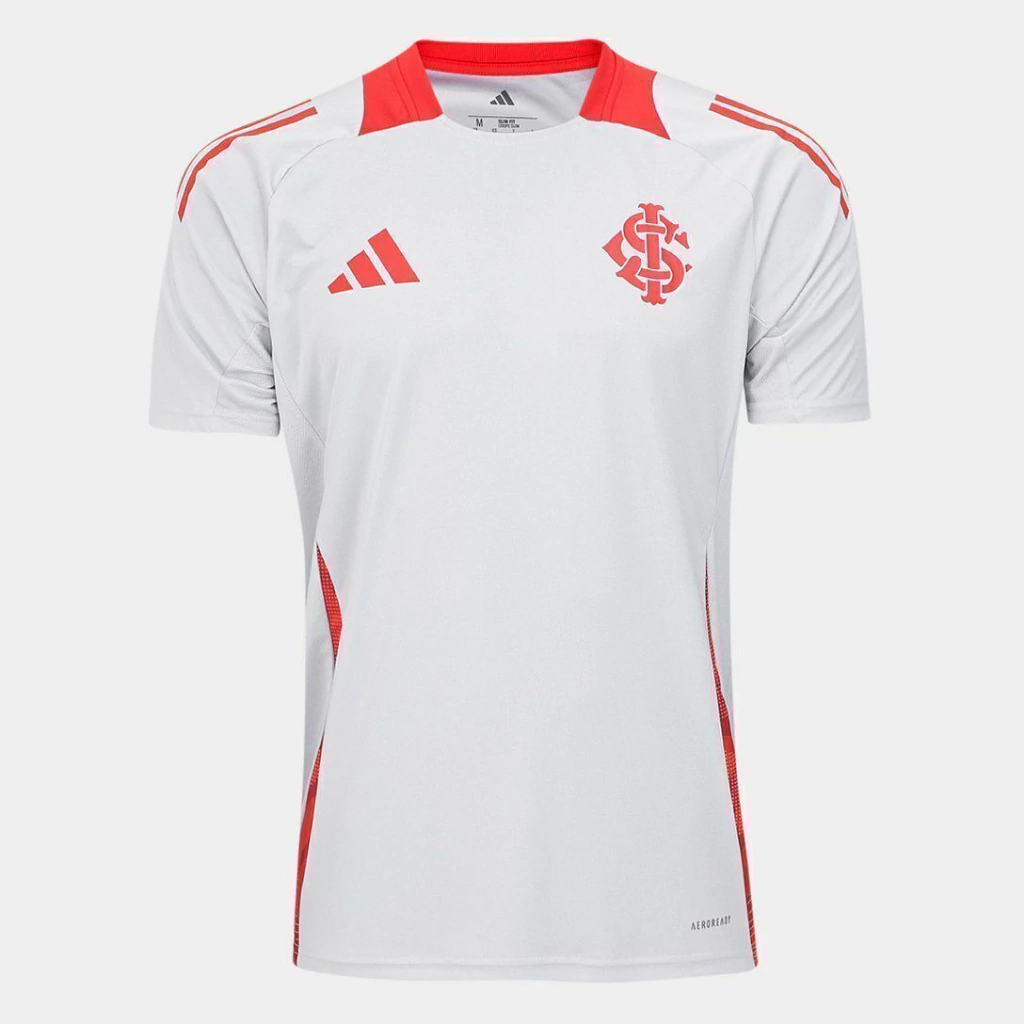 Camisa Internacional 25/26 Treino Adidas Masculina - Branco