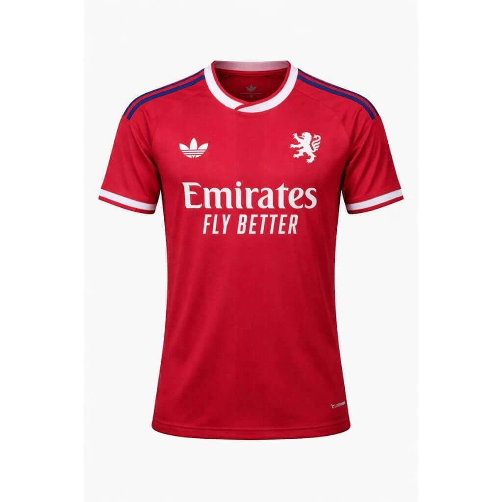 Camisa Lyon Away 26/27 - Vermelha