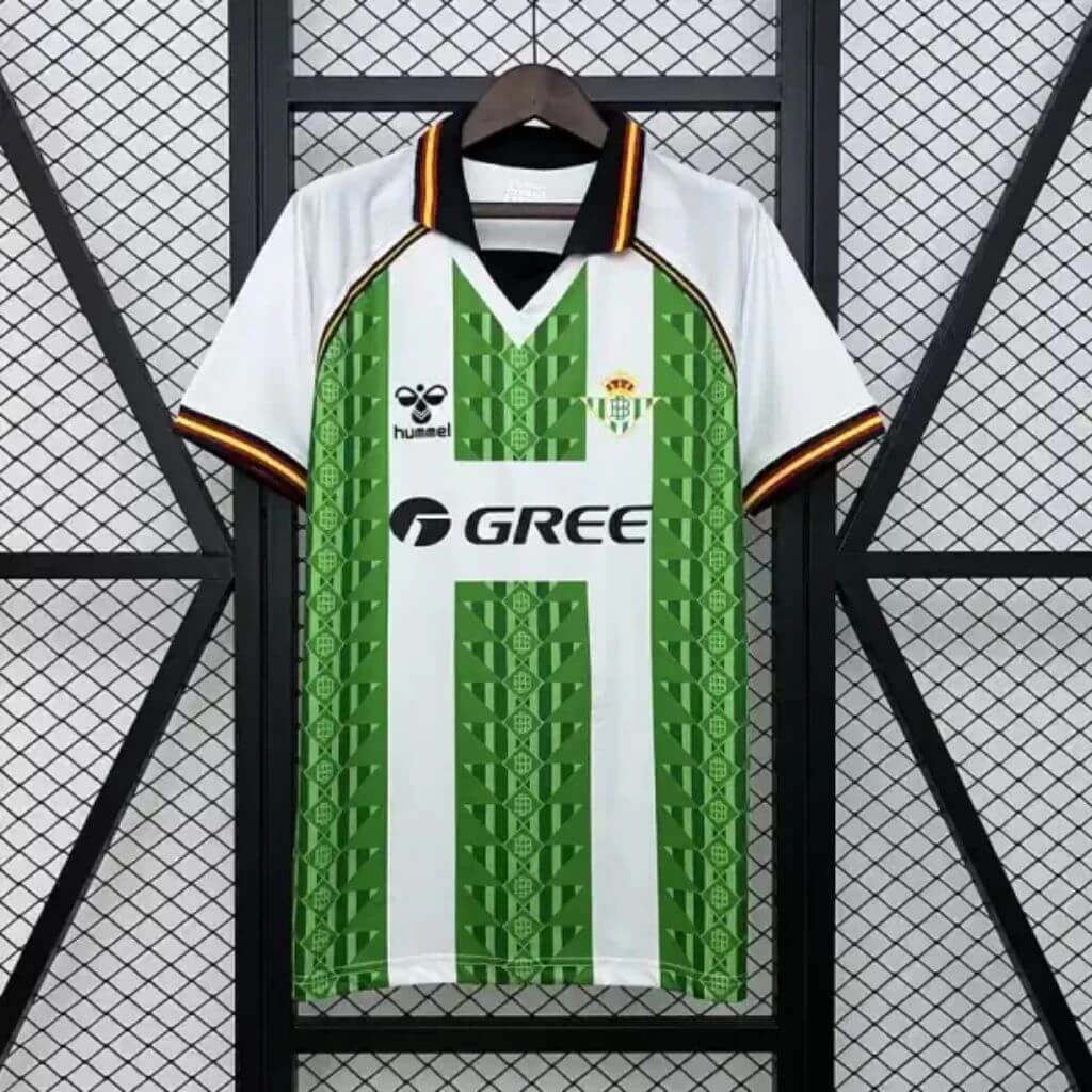 Camisa Real Bétis 24/25 Masculina Torcedor - Verde e Branco